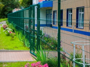 3D заборы для детского сада 80 метров фото в Белоомуте