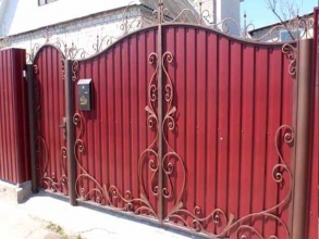 Калитка - пример 1 фото в Белоомуте